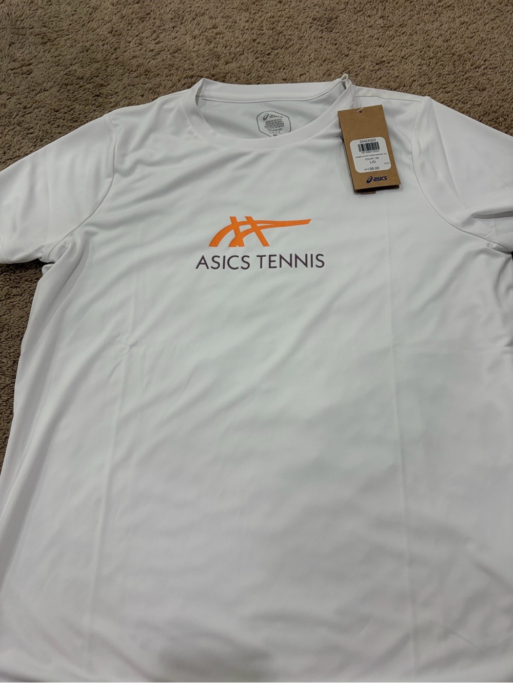 Asics Women’s Tennis Graphic White Tee